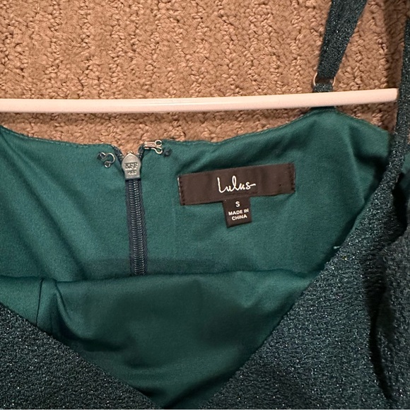 Lulus Green Sparkle Dress - Picture 5 of 5